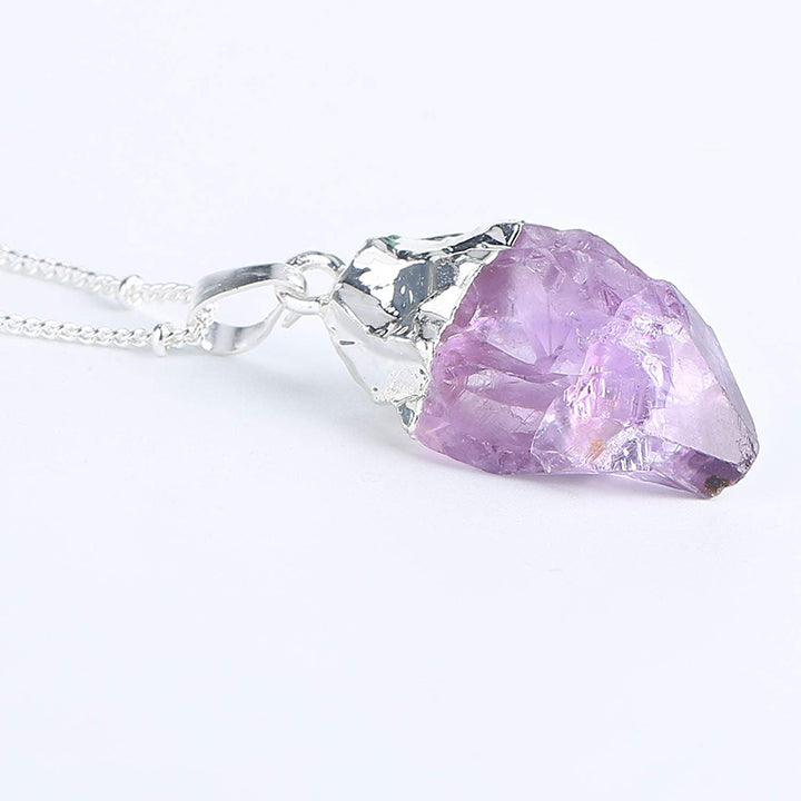 Collana di cristallo curativo di ametista Olivenorma