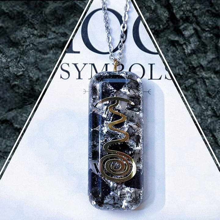 Collana di orgone del cavaliere nero Olivenorma