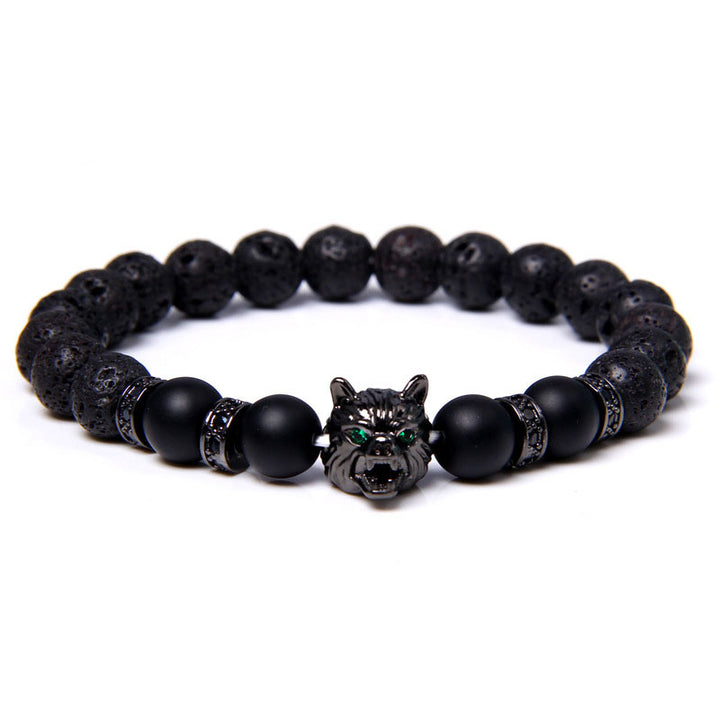 Bracciale Lupo Olivenorma Lapislazzuli