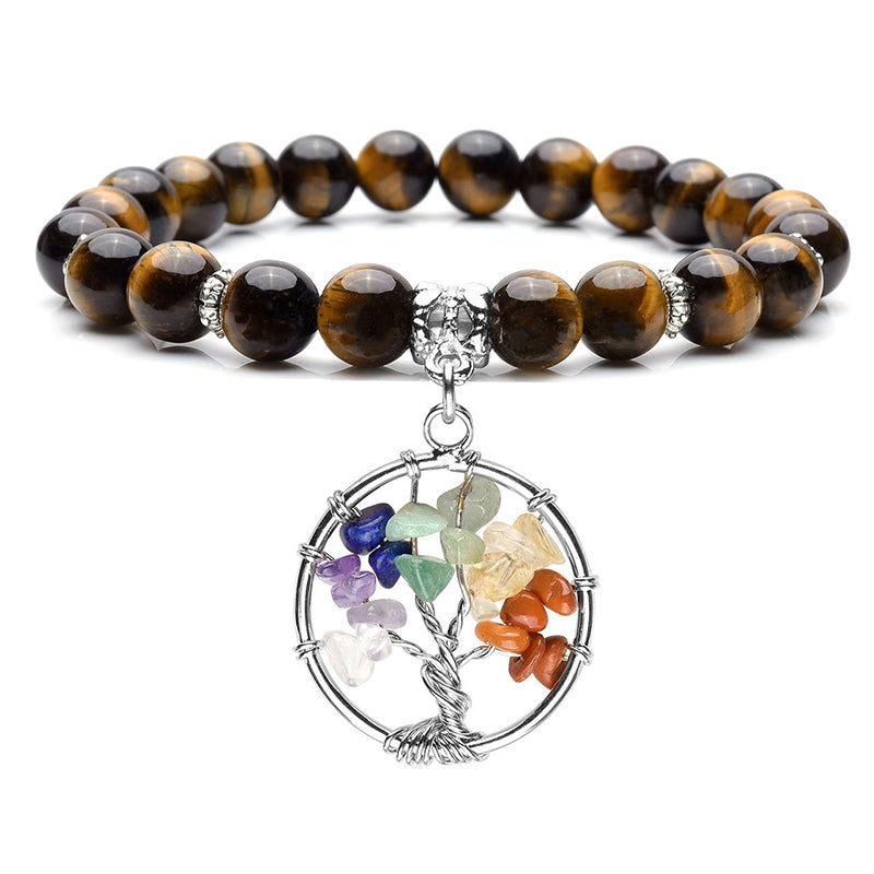 Bracciale Chakra Albero della Vita Ametista