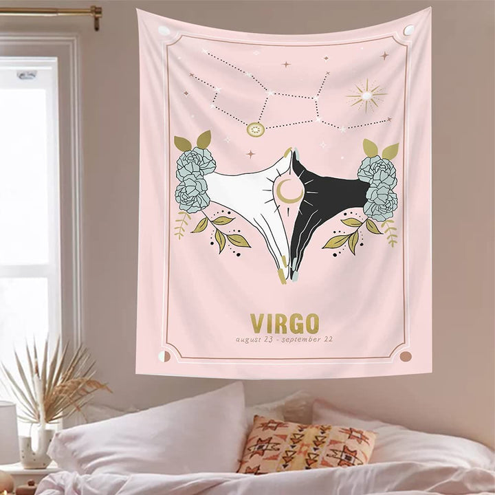 Olivenorma Mano Magica Tarocchi Zodiaco Arazzo 