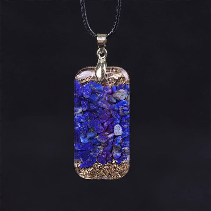 Olivenorma Raise Consciousness - Collana energetica Orgone Lapislazzuli - image 7