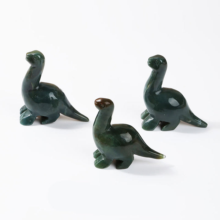 Olivenorma 2,5 pollici cristallo dinosauro casa docor decorazione pietra preziosa 