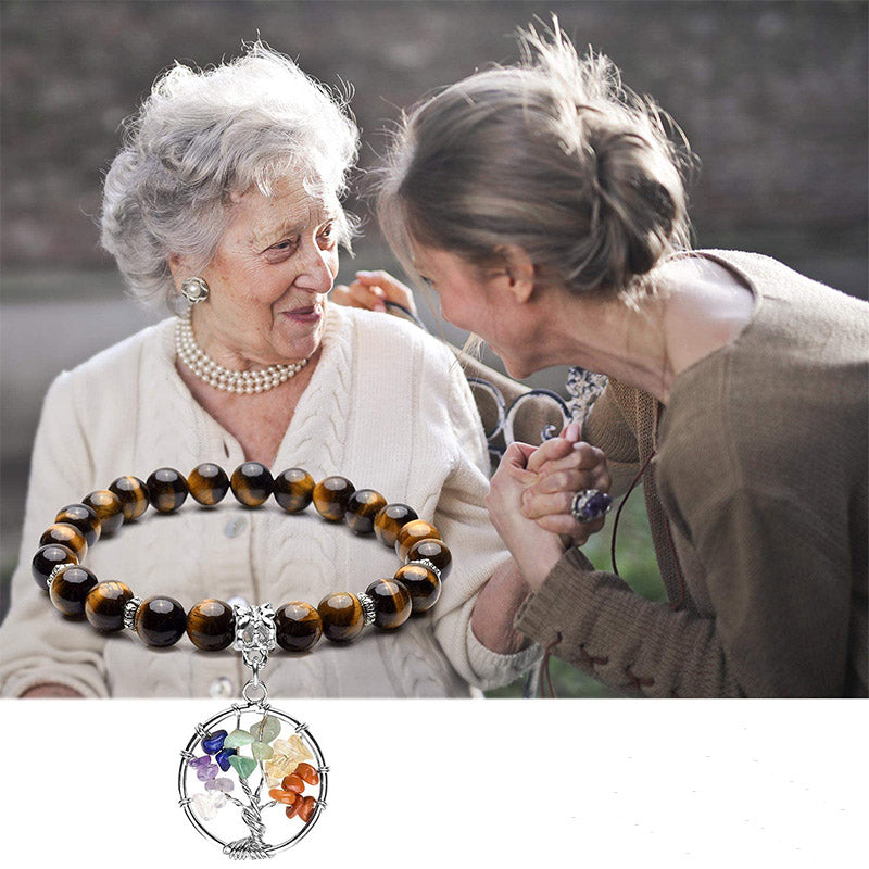 Bracciale Chakra Albero della Vita Ametista
