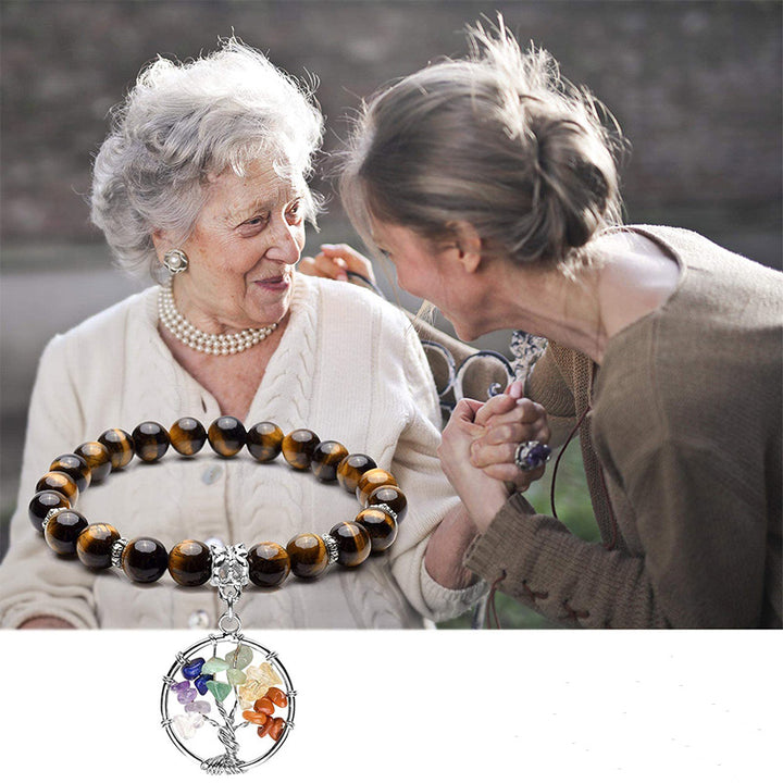 Bracciale Chakra Albero della Vita Ametista