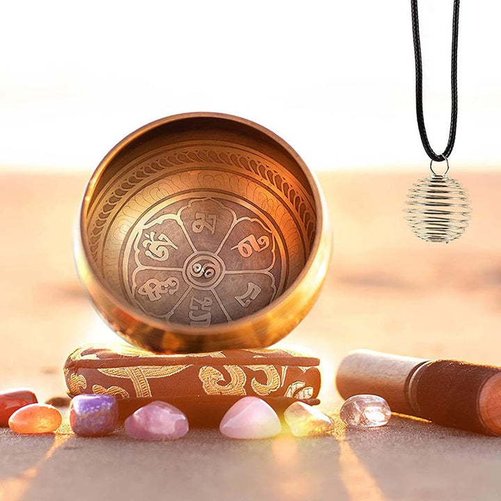 Set di cristalli naturali per la guarigione dei chakra yoga - Set di cristalli per chakra - image 0