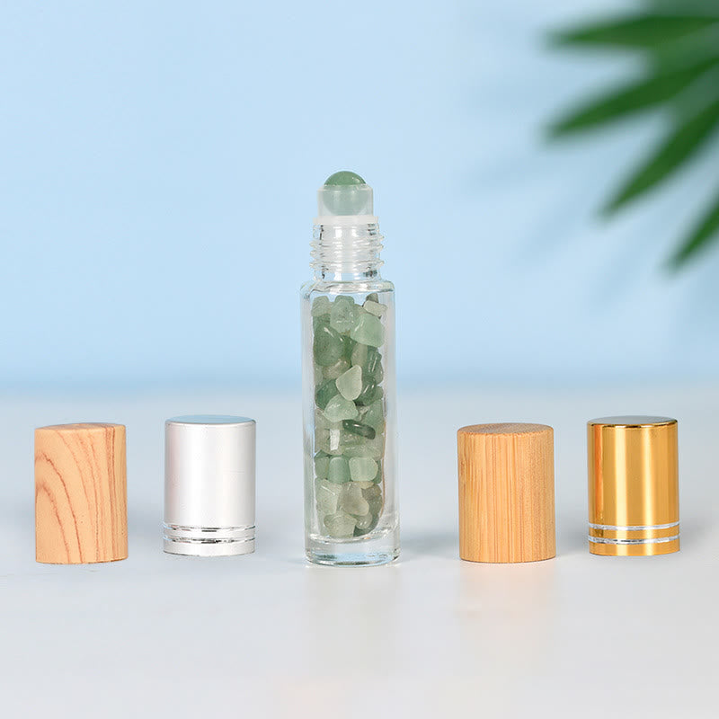 Olivenorma Crystal Roll-On Bottiglia di olio essenziale Decorazione con pietre preziose
