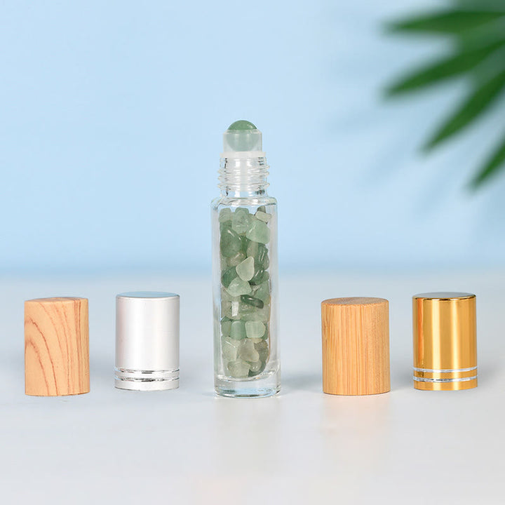 Olivenorma Crystal Roll-On Bottiglia di olio essenziale Decorazione con pietre preziose