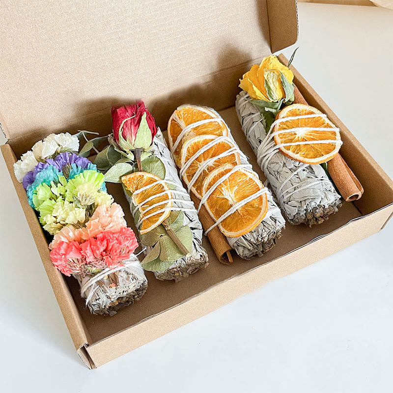 Olivenorma Cannella Arancia Cristallo Meditazione Purificante Salvia Bianca