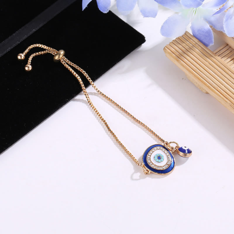 Braccialetto Olivenorma Evil Eye Turchese Lapislazzuli