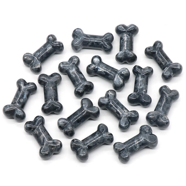 Decorazione in pietra preziosa di osso in cristallo di quarzo naturale Olivenorma