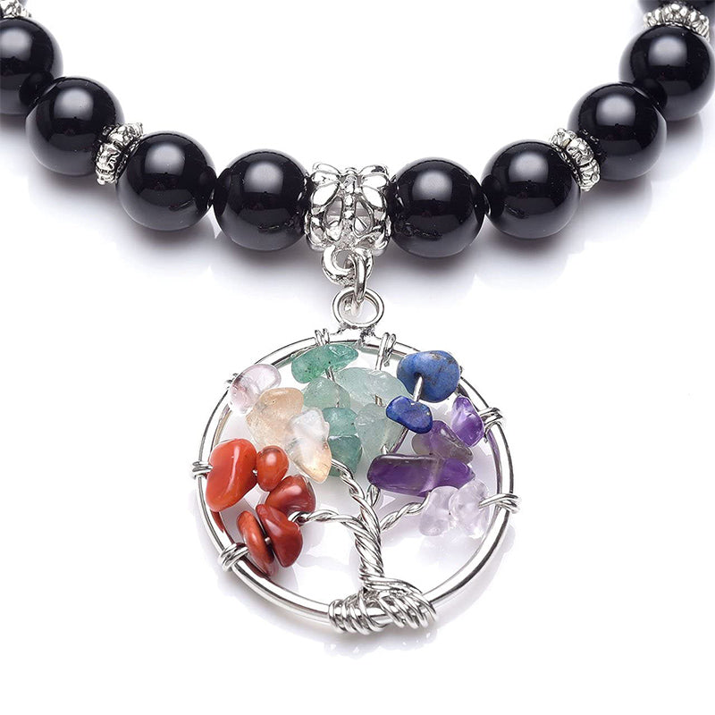 Bracciale Chakra Albero della Vita Ametista