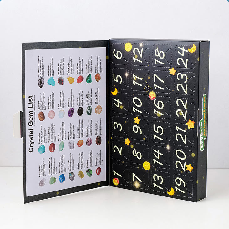 Olivenorma 24 Cristallo naturale Pietra grezza Bambini Scienza Gemma Decorazione 