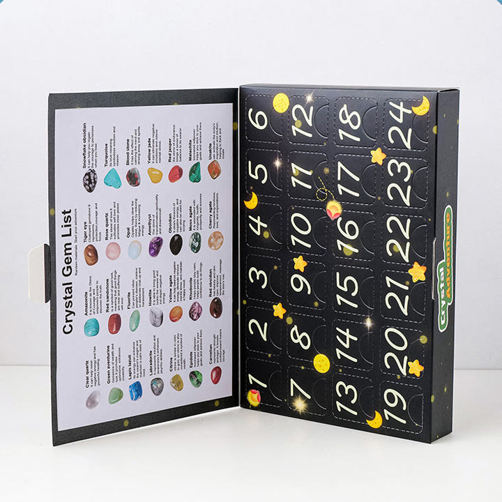 Olivenorma 24 Cristallo naturale Pietra grezza Bambini Scienza Gemma Decorazione 