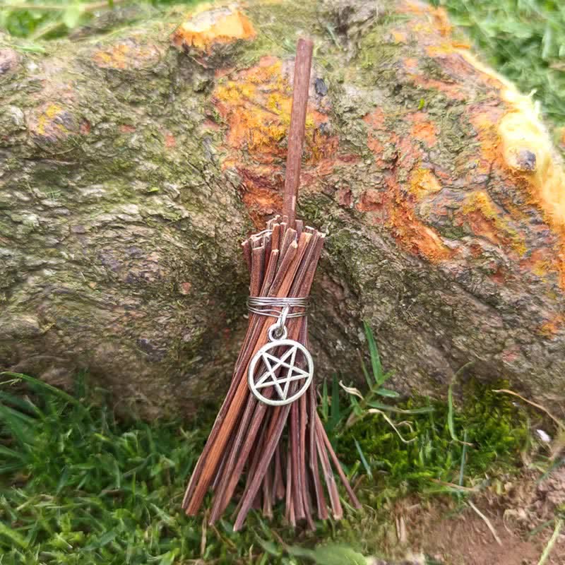 Ornamento fatto a mano Olivenorma Mini tartaruga di cristallo scopa 