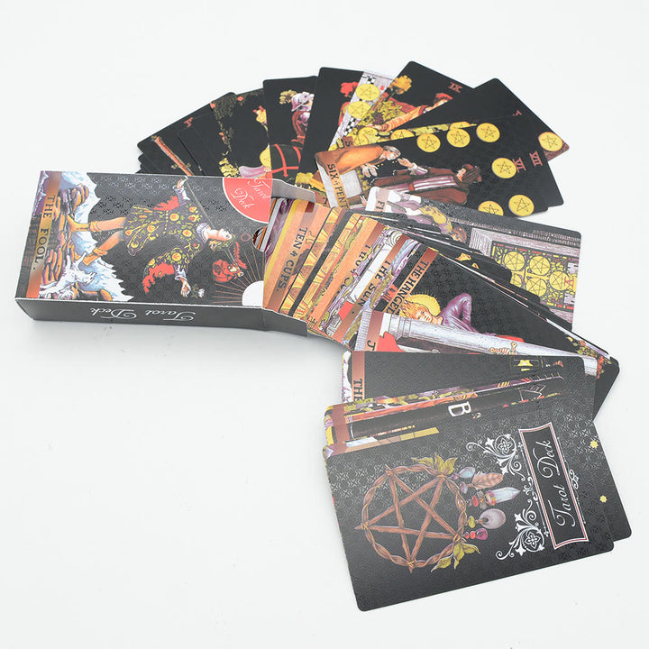 Olivenorma Black Triangle Evil Eye Tarot Deck Carte