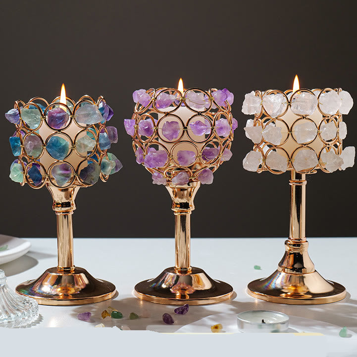 Portabicchieri in cristallo naturale Olivenorma