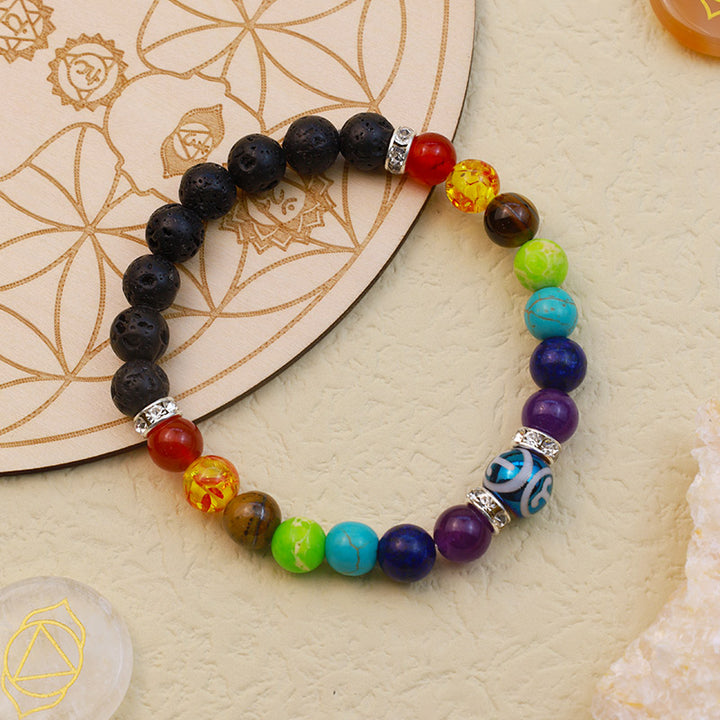 Braccialetto Olivenorma Chakra Dodici Zodiacali