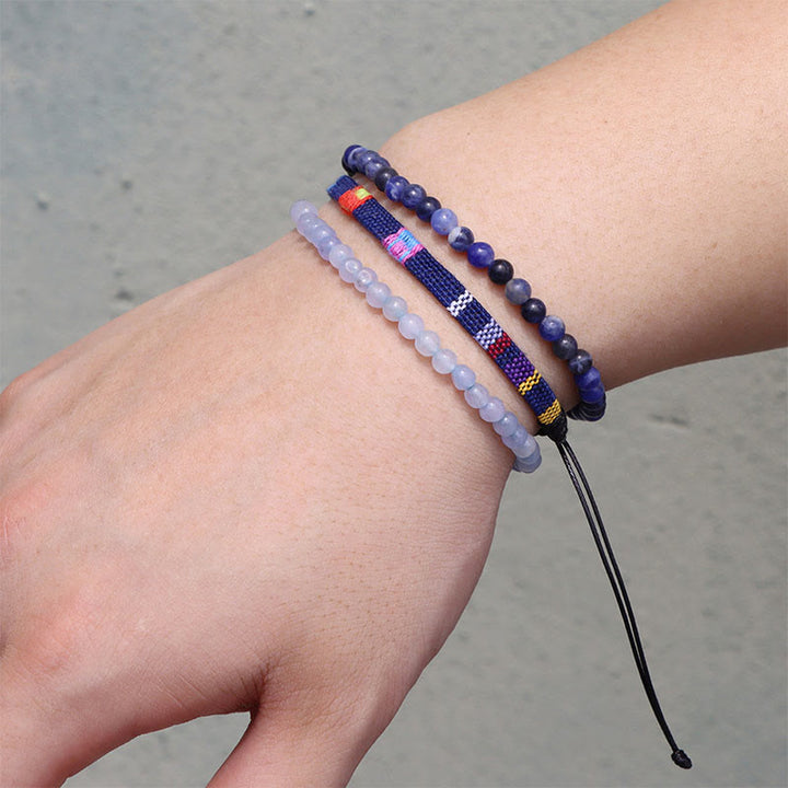 Olivenorma Bohemia Africa Bracciale in cristallo turchese