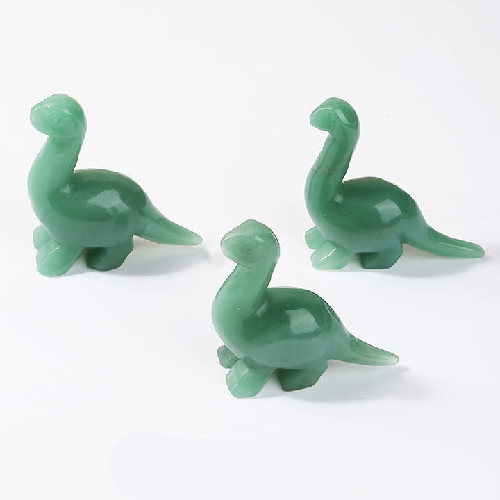 Olivenorma 2,5 pollici cristallo dinosauro casa docor decorazione pietra preziosa 