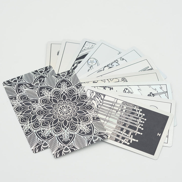 Olivenorma Bronzing Gold Foil Laser Bright Tarot Deck Carte