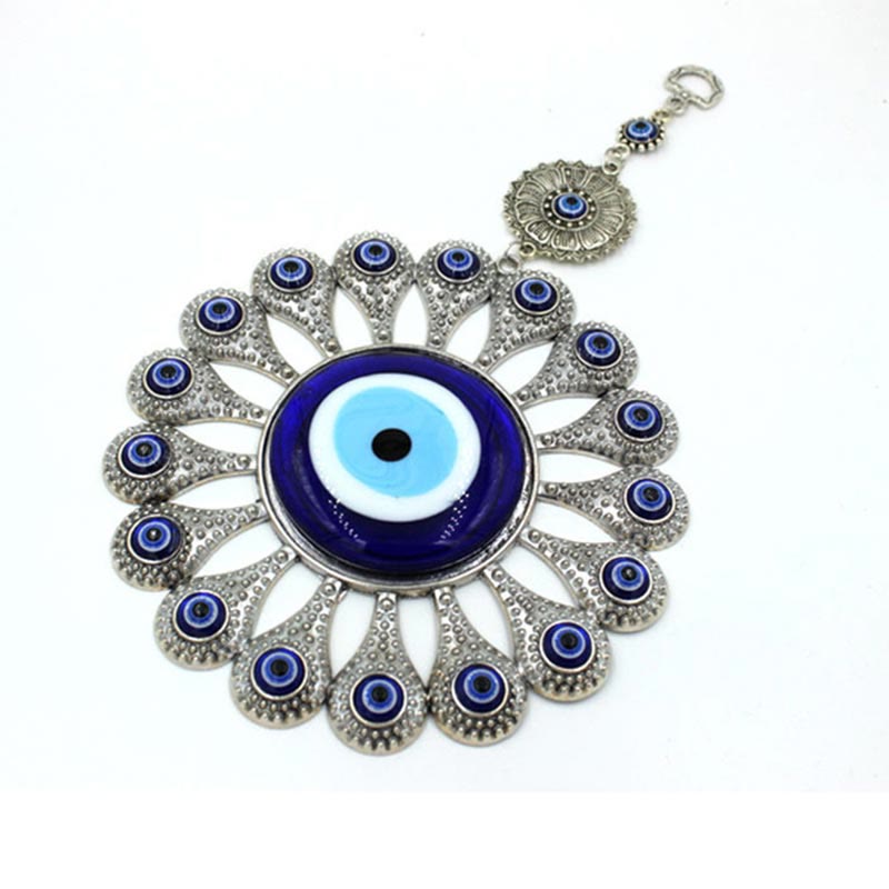 Ciondolo da appendere a parete con occhio diabolico blu Olivenorma Decorazione da parete