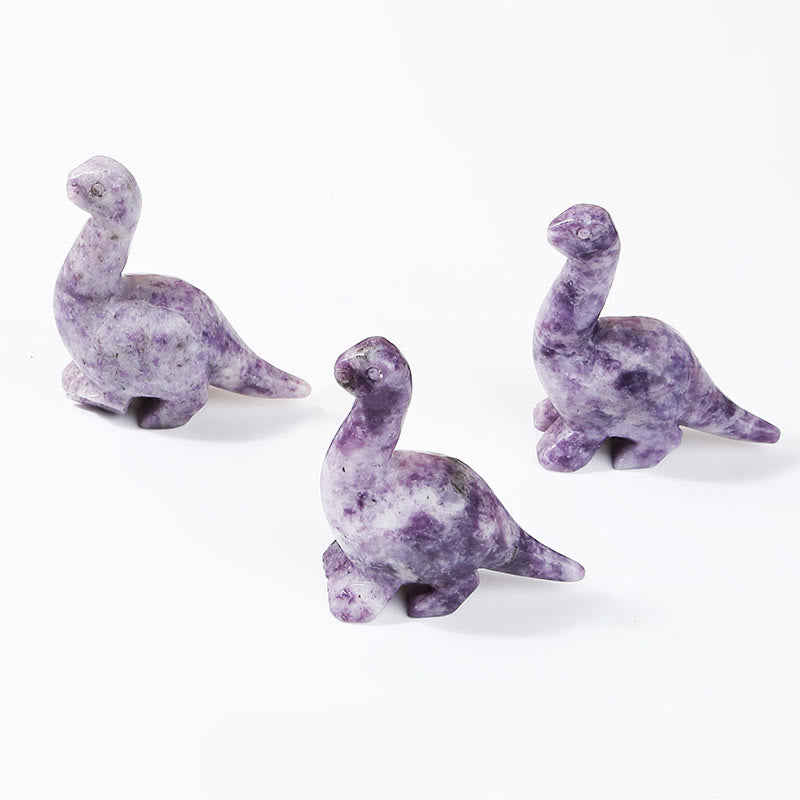 Olivenorma 2,5 pollici cristallo dinosauro casa docor decorazione pietra preziosa 