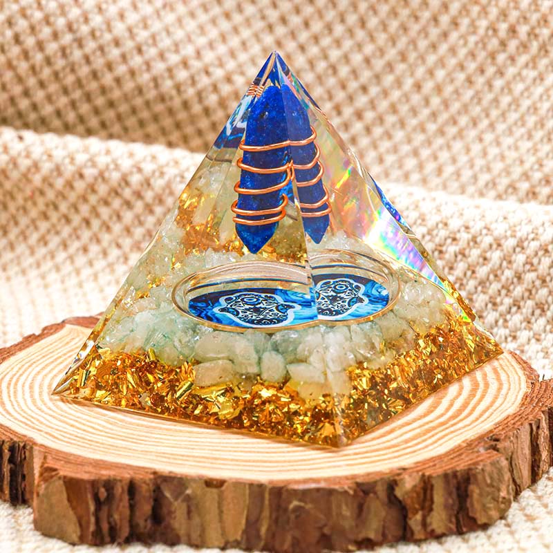 Olivenorma Lapislazzuli Pilastro Hamsa Energia Orgone Piramide 