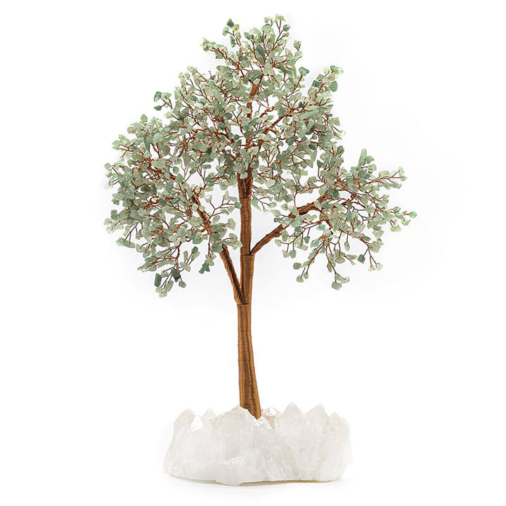 Olivenorma Il Manifestatore Cristallo di Avventurina Albero Feng Shui