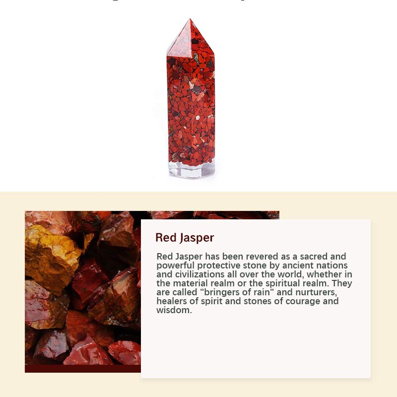 Decorazione di protezione dei chakra in cristallo naturale