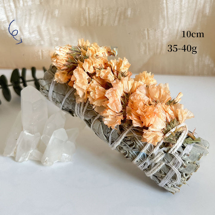 Olivenorma "Non ti scordar di me" Fiore Cristallo Meditazione purificante Salvia bianca