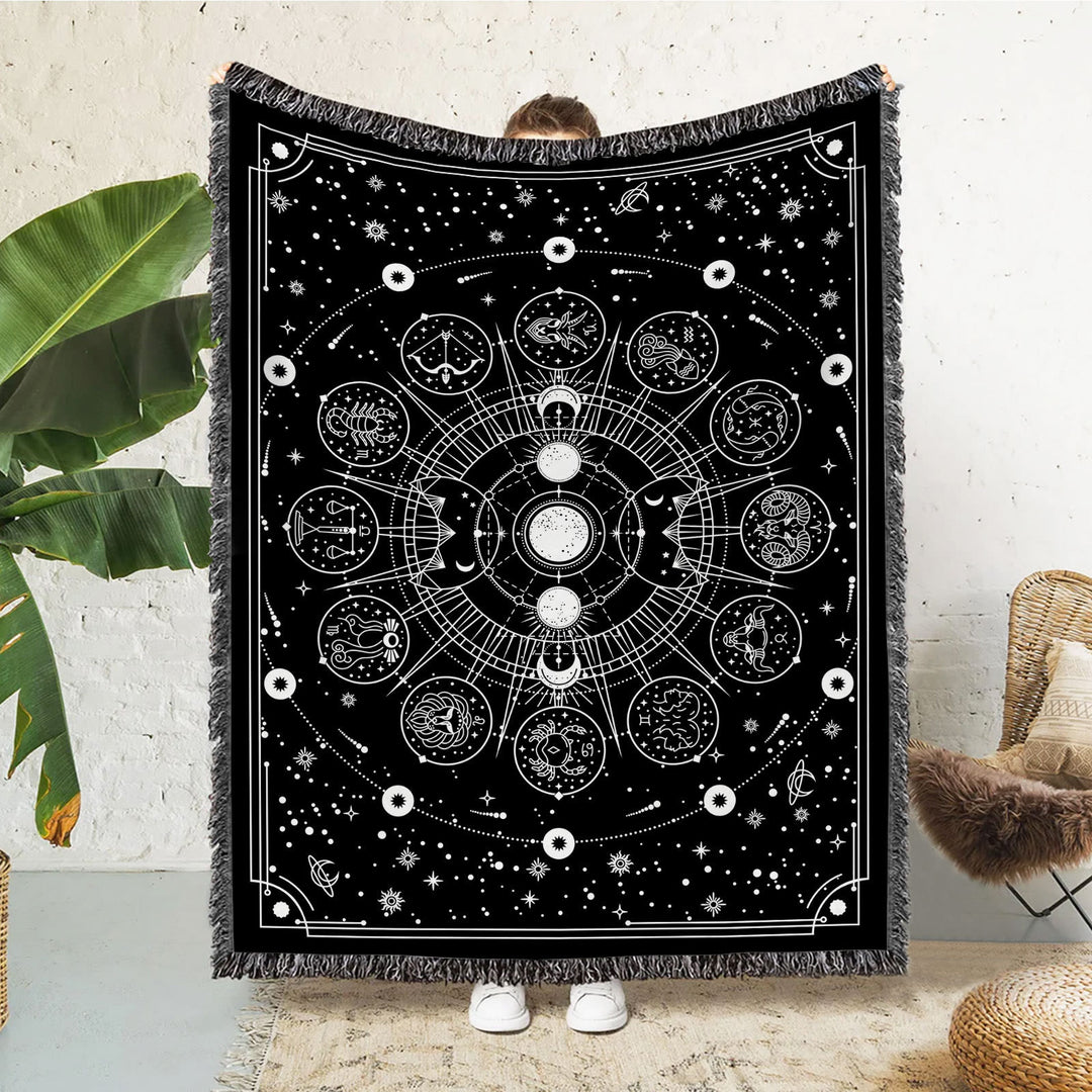 Olivenorma Meditazione Chakra Modello Pizzo Nappa Arazzo