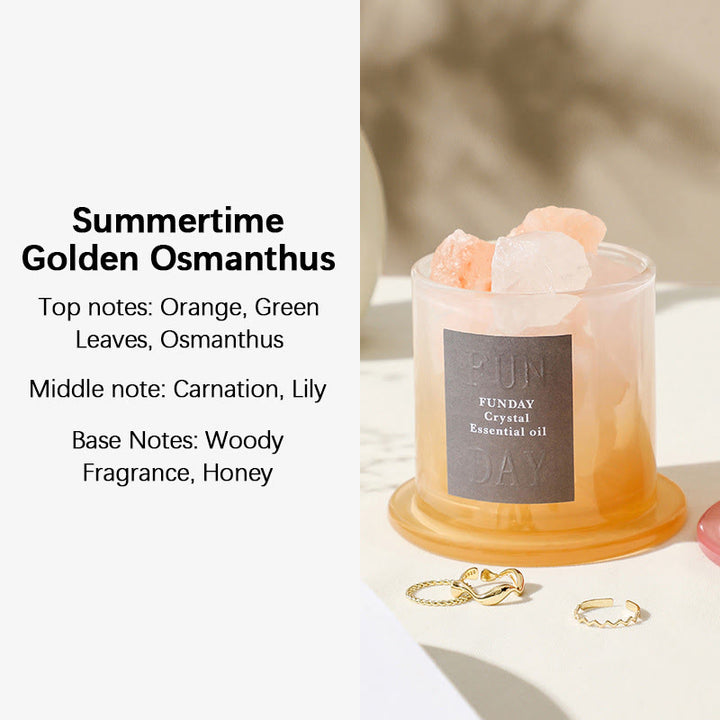 Olivenorma Diffusore di Aromi Pietra per Uso Domestico Olio Essenziale Cristallo Aromaterapia 