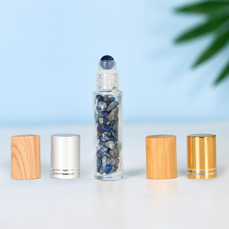 Olivenorma Crystal Roll-On Bottiglia di olio essenziale Decorazione con pietre preziose