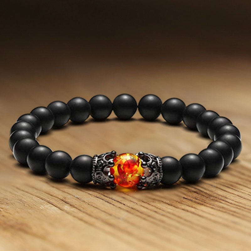 Bracciale in pietra di cristallo naturale