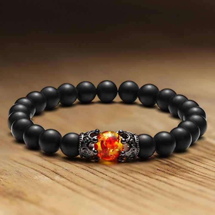 Bracciale in pietra di cristallo naturale