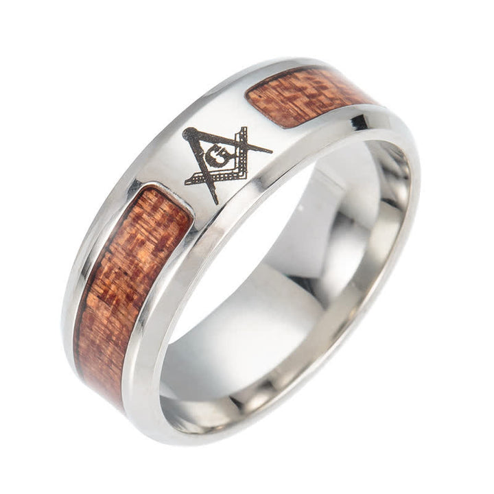 Anello Yggdrasil - acciaio inossidabile