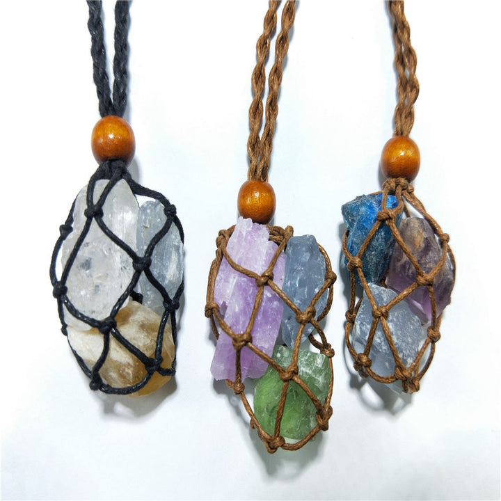 Olivenorma Borsa a rete regolabile extra large intrecciata a mano da 5,5 cm