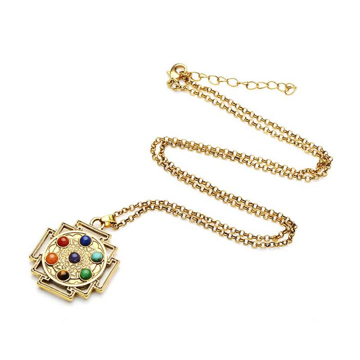 Collana di orgone chakra Olivenorma