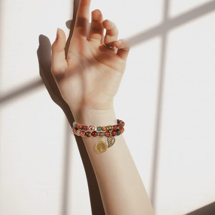 Bracciale Olivenorma Picture Jasper Calma E Pace 