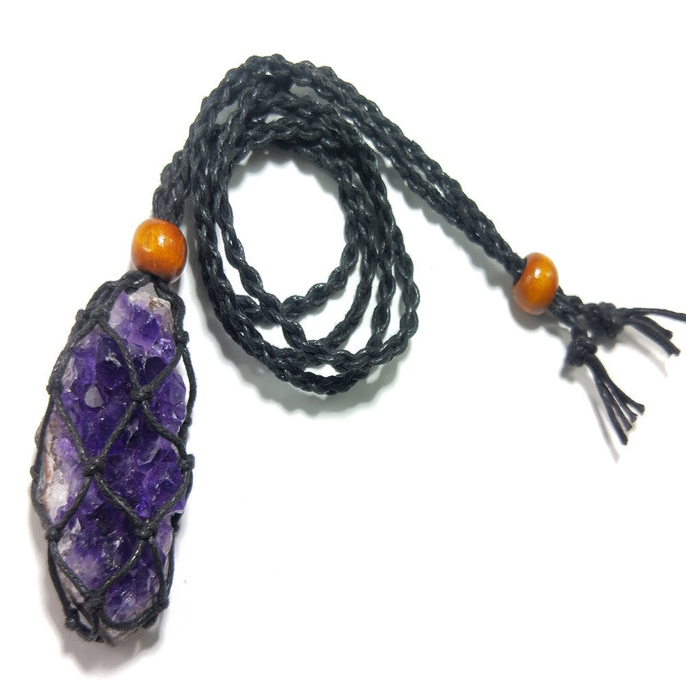 Olivenorma Borsa a rete regolabile extra large intrecciata a mano da 5,5 cm