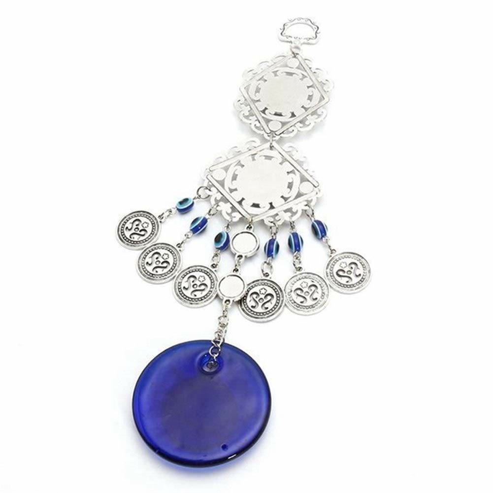 Olivenorma Blue Evil Eye Dream Net Catcher Decorazione da parete