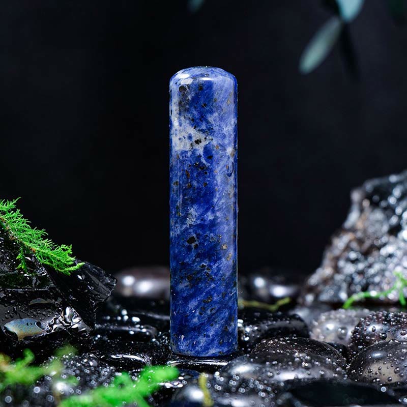 Ornamento cilindrico in cristallo di chakra naturale Olivenorma , decorazione con pietre preziose