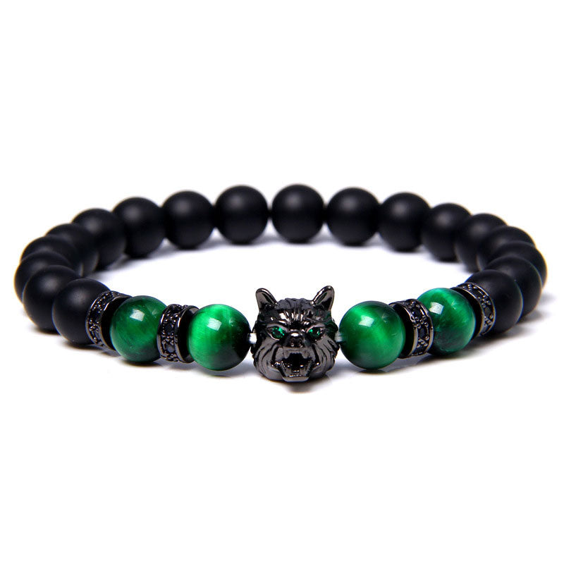 Bracciale Lupo Olivenorma Lapislazzuli
