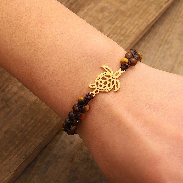 Bracciale tartaruga in pietra naturale