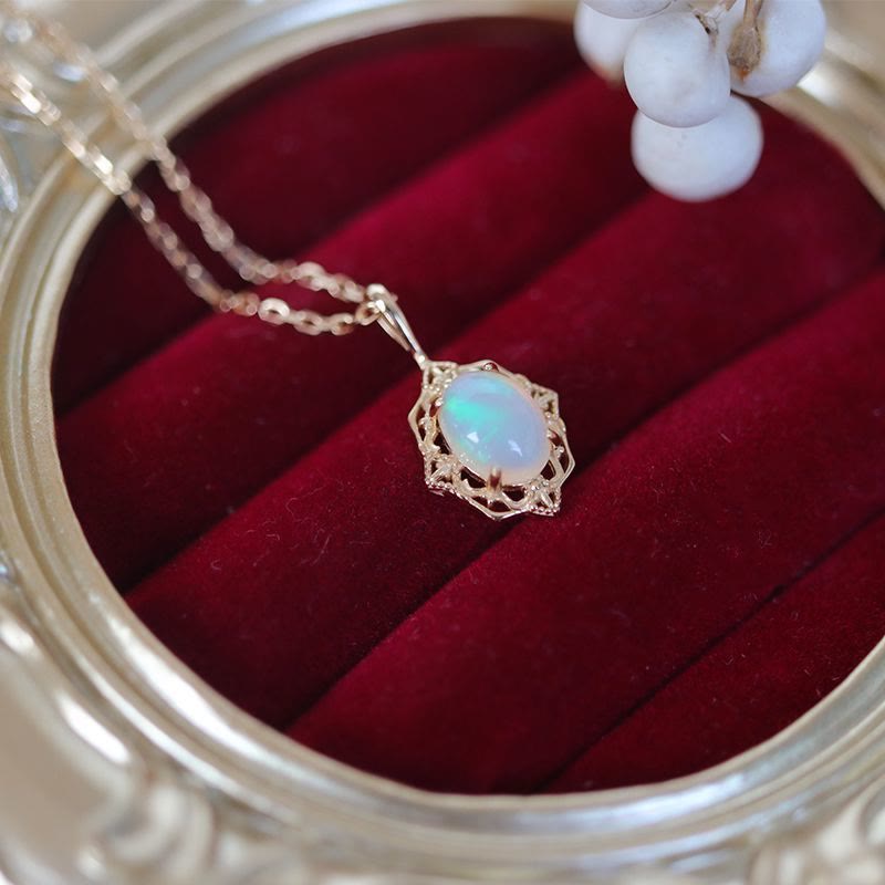 Collana regolabile in pizzo di rame stile vintage Olivenorma