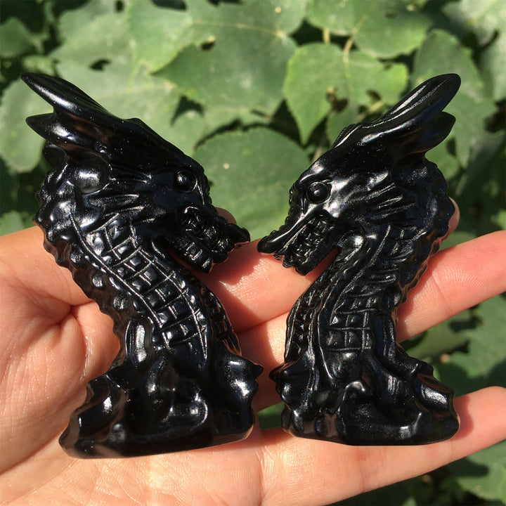 Olivenorma Ossidiana Yooperlite Pietra Longhorn Ornamento Decorazione Pietra preziosa 