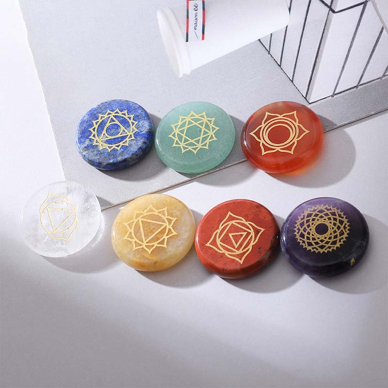 Set di cristalli curativi per i chakra