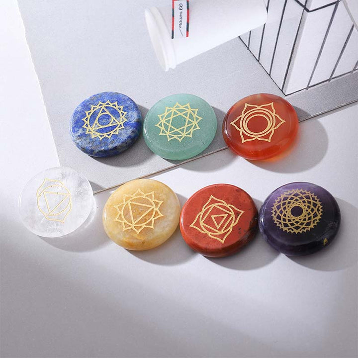 Set di cristalli curativi per i chakra