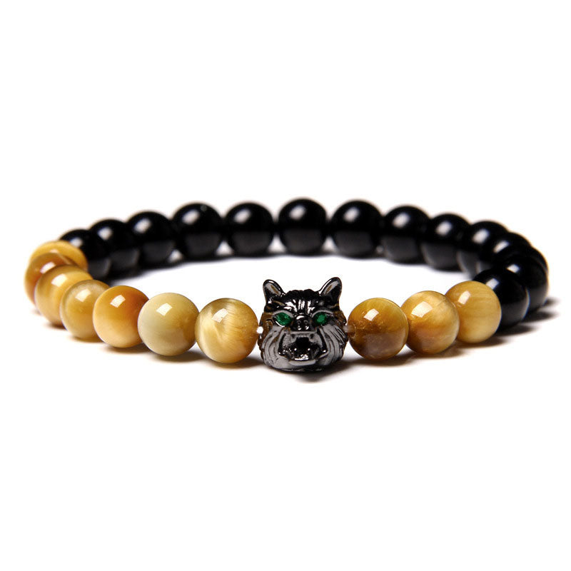 Bracciale Lupo Olivenorma Lapislazzuli